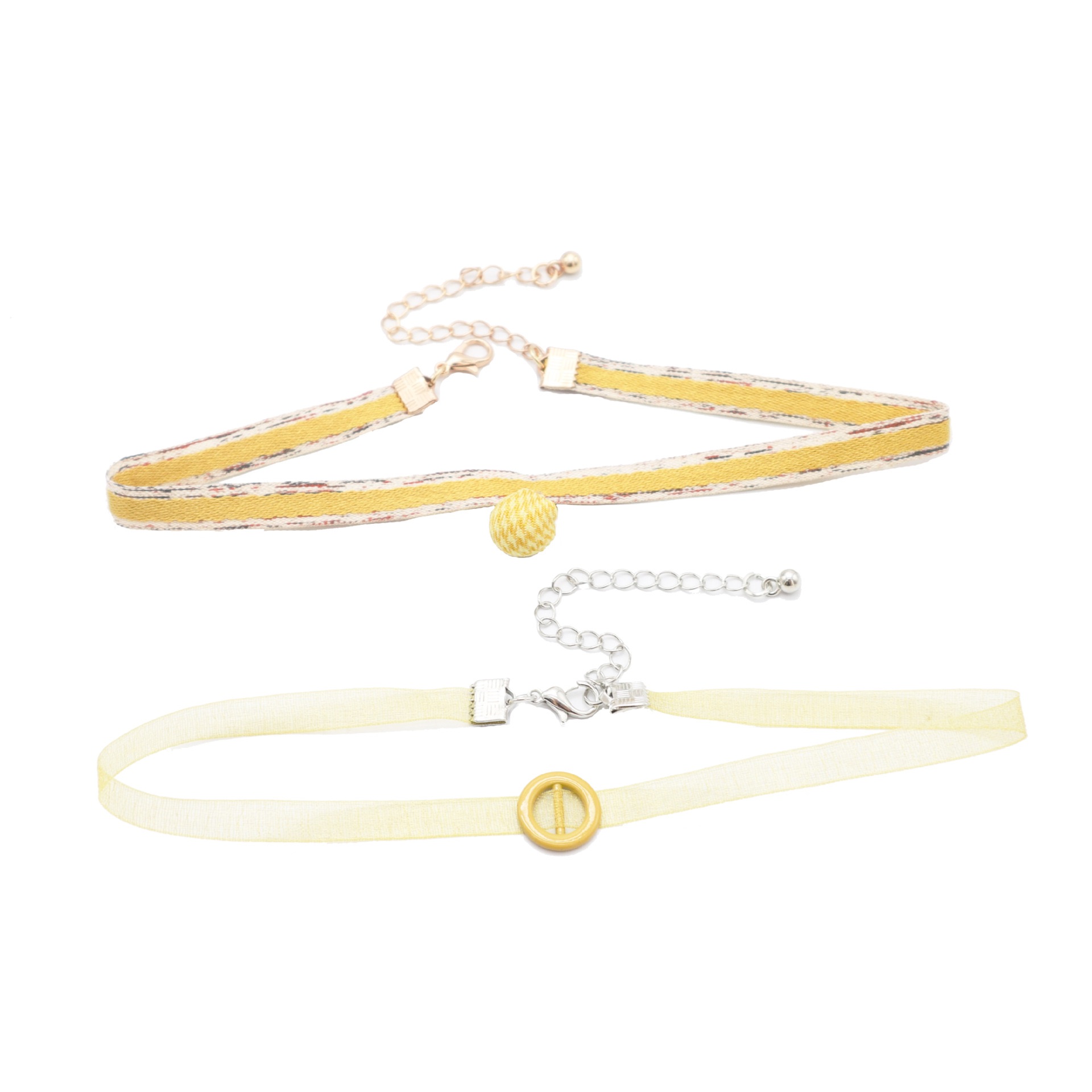 Set 3 choker vàng siêu đẹp siêu dễ thương