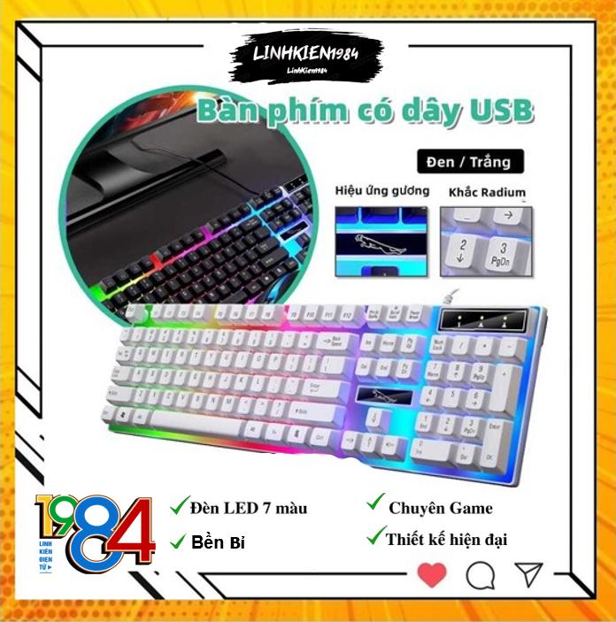 Bàn phím G21 LED giả cơ game chuyên dụng