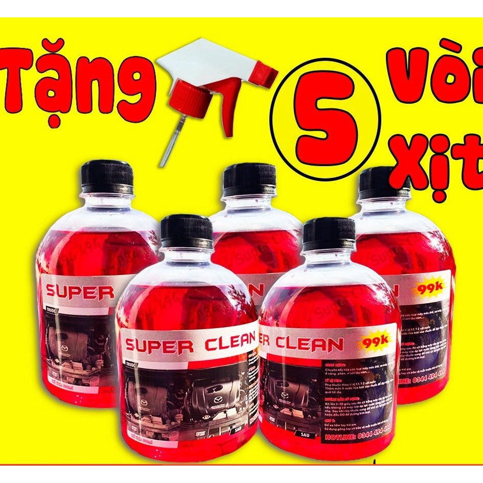Super powerful no touch engine break head cleaning solution super clean rust removal