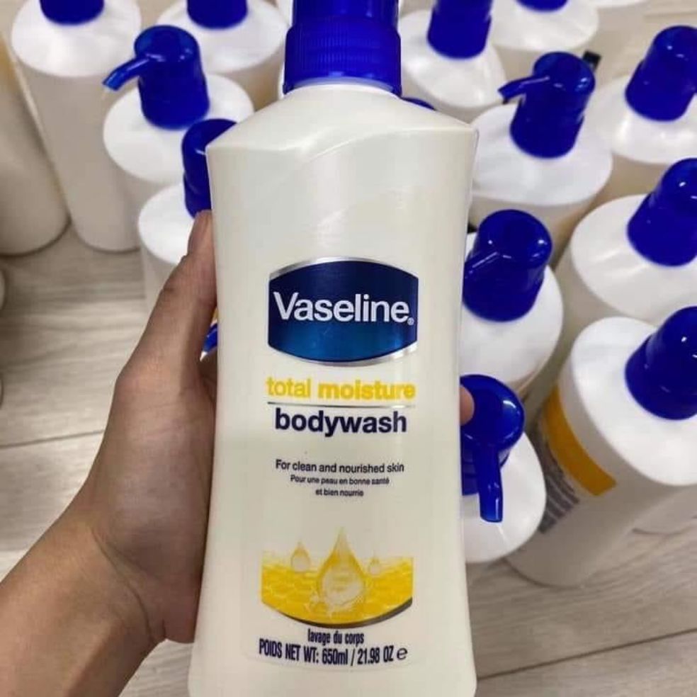 Sữa tắm vaseline 650ml nhập mỹ