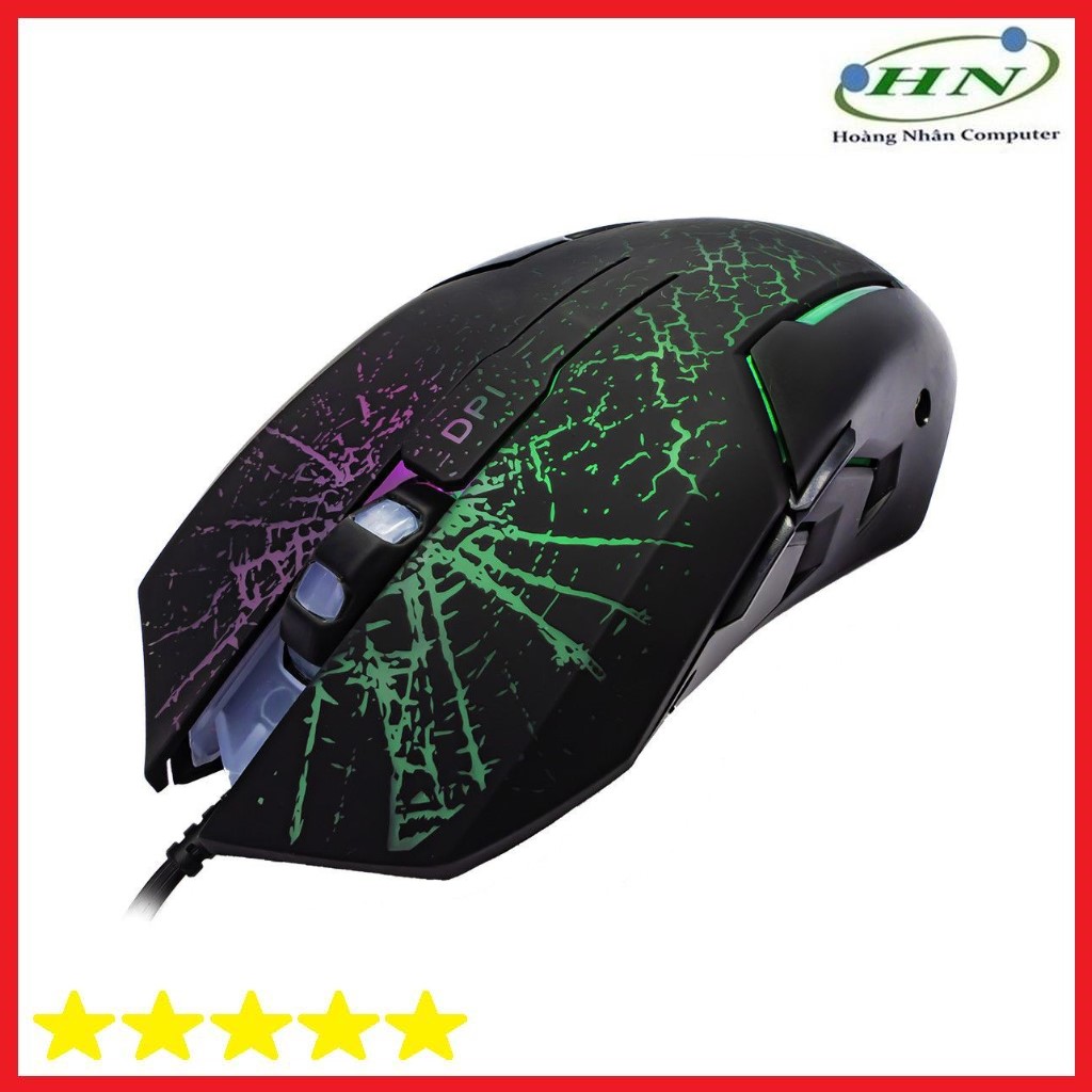 Mouse Marvo M 207 đen Led