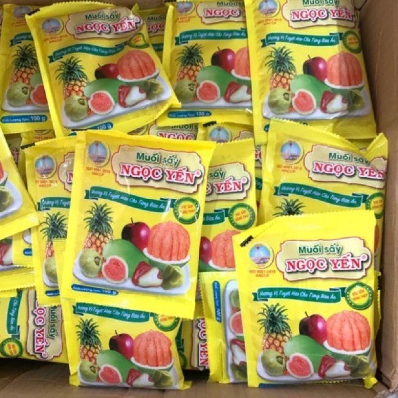 MUỐI SẤY NGỌC YẾN GÓI 100G [ DATE LUÔN MỚI ]