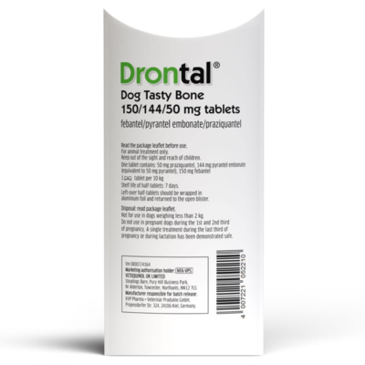 Viên tẩy giun cho chó BAYER Drontal Plus Flavour