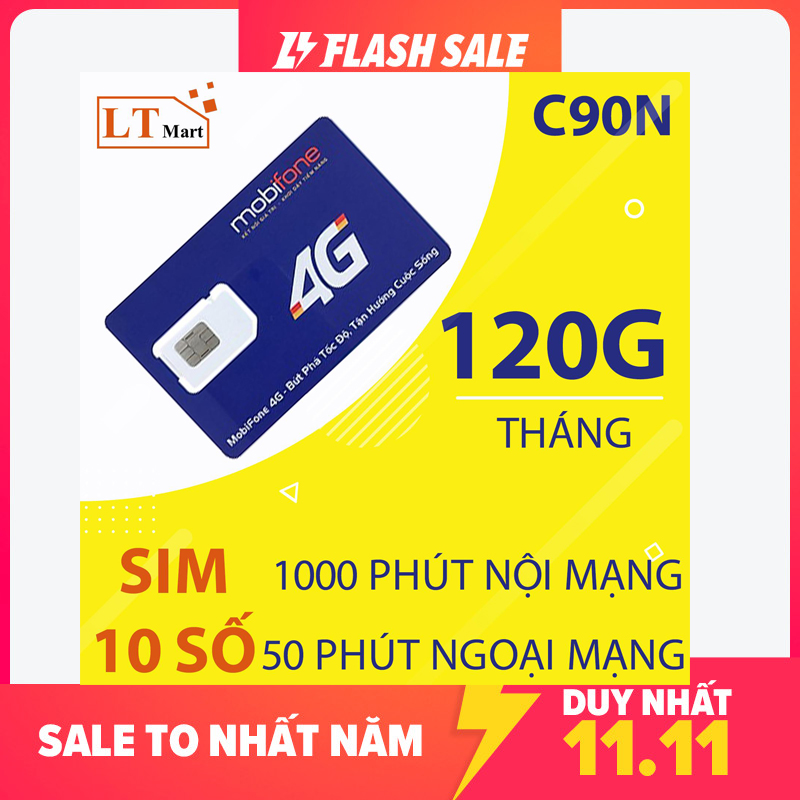 FREESHIP - CHƯA KÍCH HOẠT.Sim My Local gói cước A89 A50 4G siêu khủng không giới hạn data 1ty gb