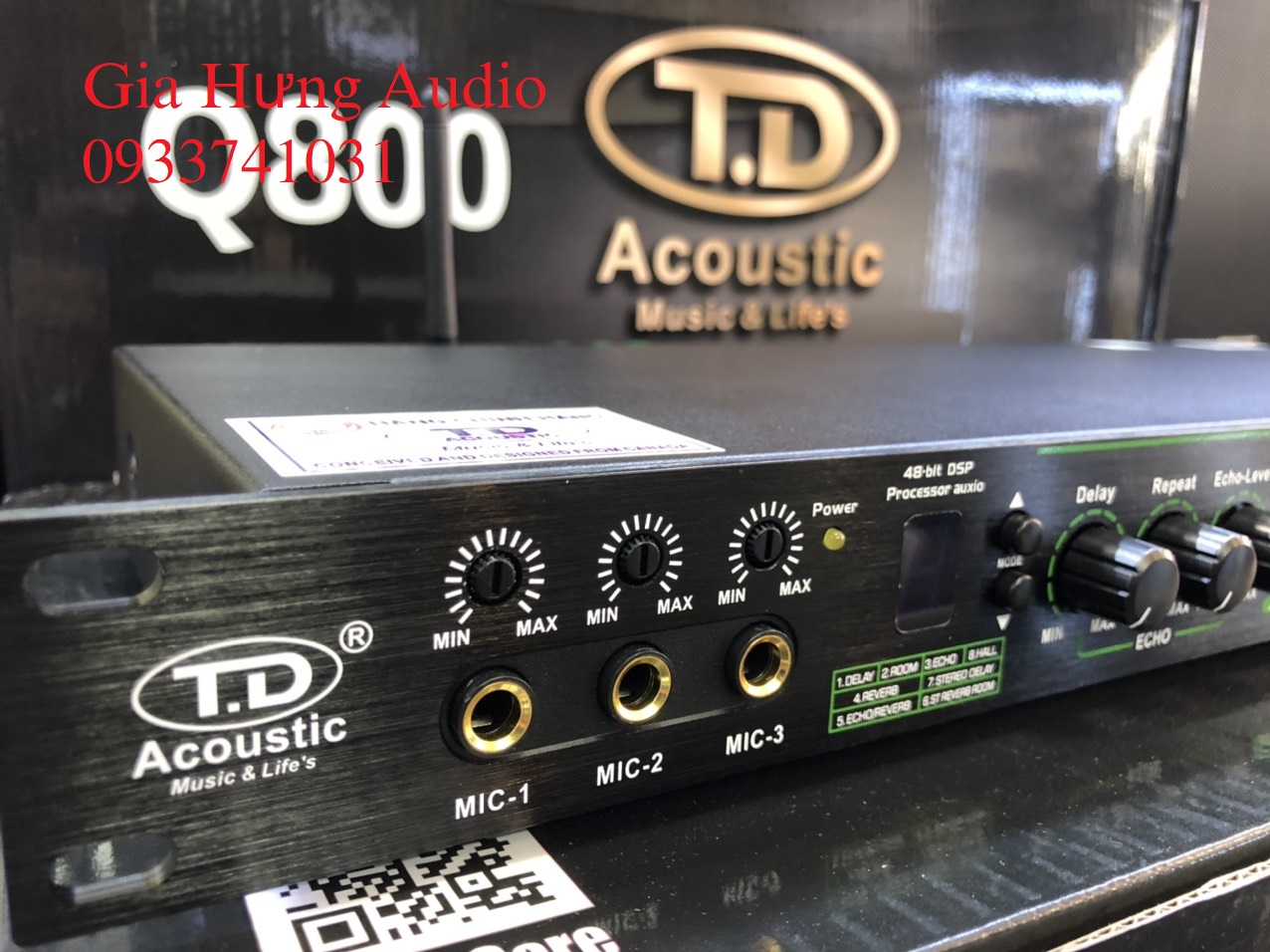 [HCM]Vang cơ lai số TD Acoustic Q800 (loại 1)