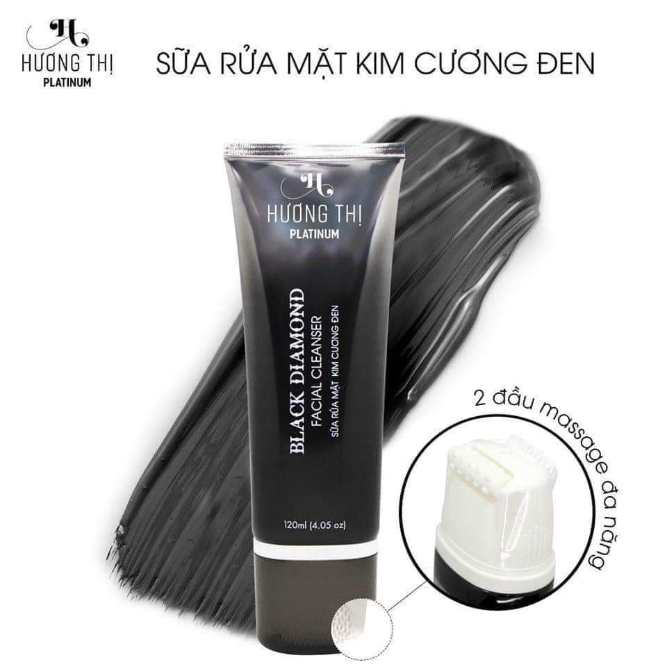 Sữa rửa mặt kim cương đen Hương Thị 120ml
