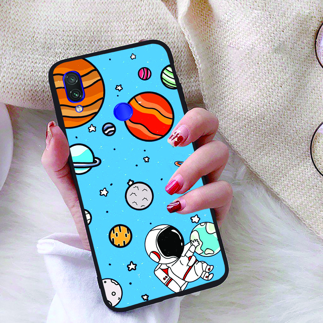 Ốp lưng Xiaomi Redmi Note 7 viền dẻo TPU BST Space