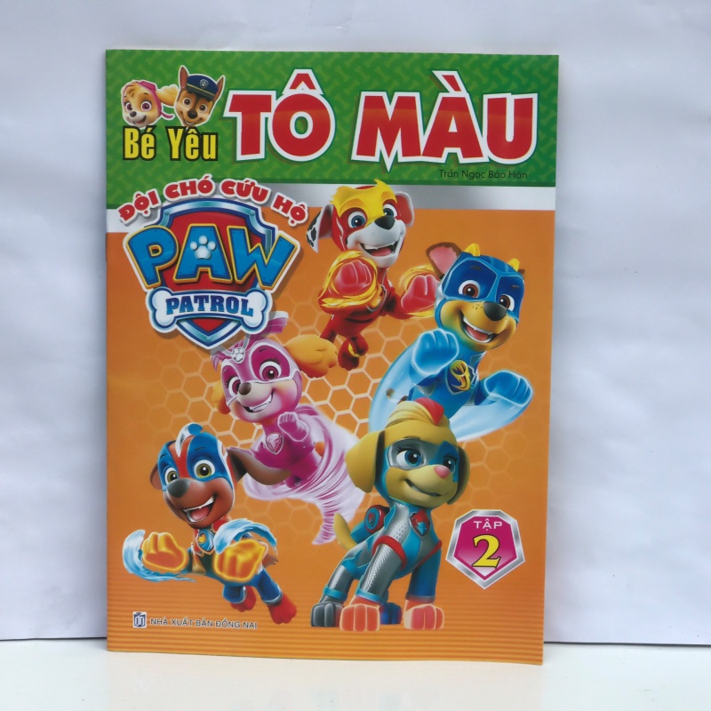Tập tô màu Đội Chó Cứu Hộ [siêu hot]