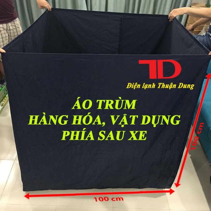Túi trùm hàng hóa sau xe máy 1M, Áo trùm chuyên dụng cho hàng hóa - Điện Lạnh Thuận Dung