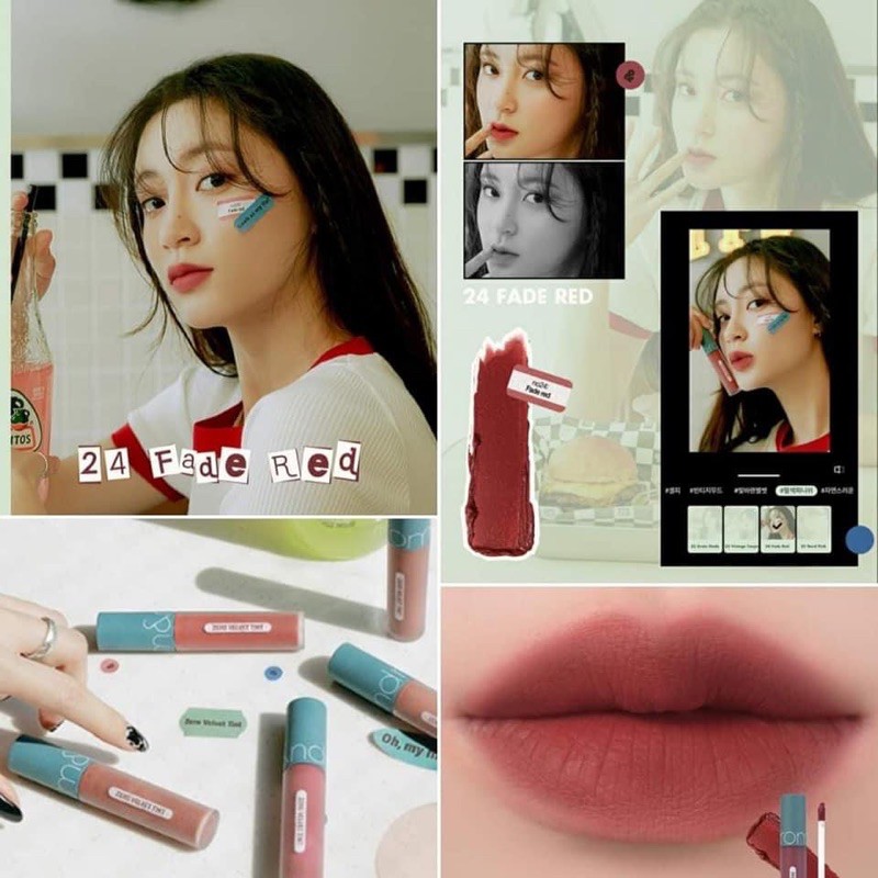 Son kem Romand Zero Velvet Tint