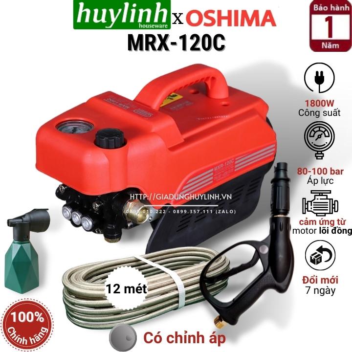 [HCM]Máy rửa xe chỉnh áp Oshima OS120C (MRX-120C)