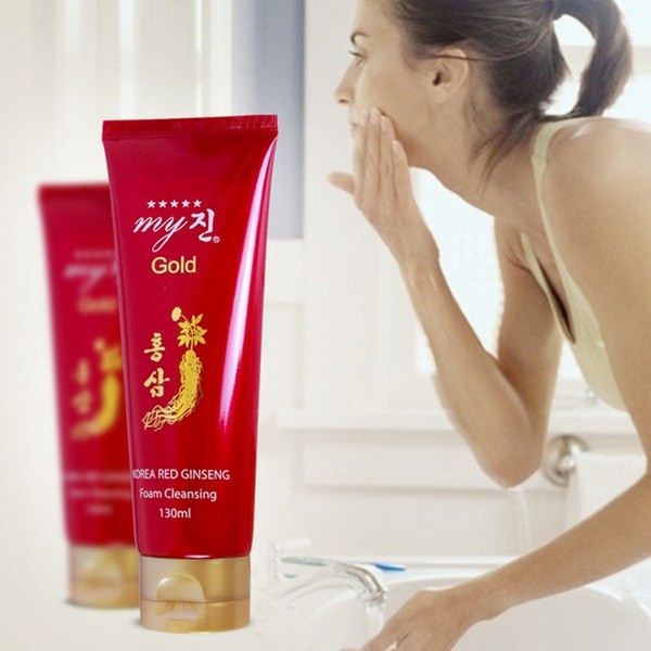 [ COMBO 5 ] Sữa Rửa Mặt Hồng Sâm Đỏ Hàn Quốc MY GOLD