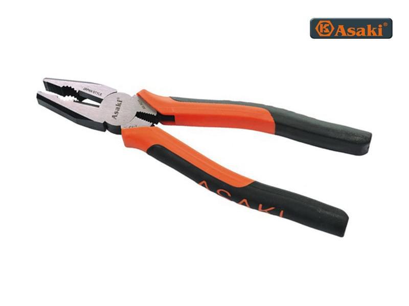 Kìm điện cách điện Asaki AK-8002 (dài 215mm - 8.5inch)