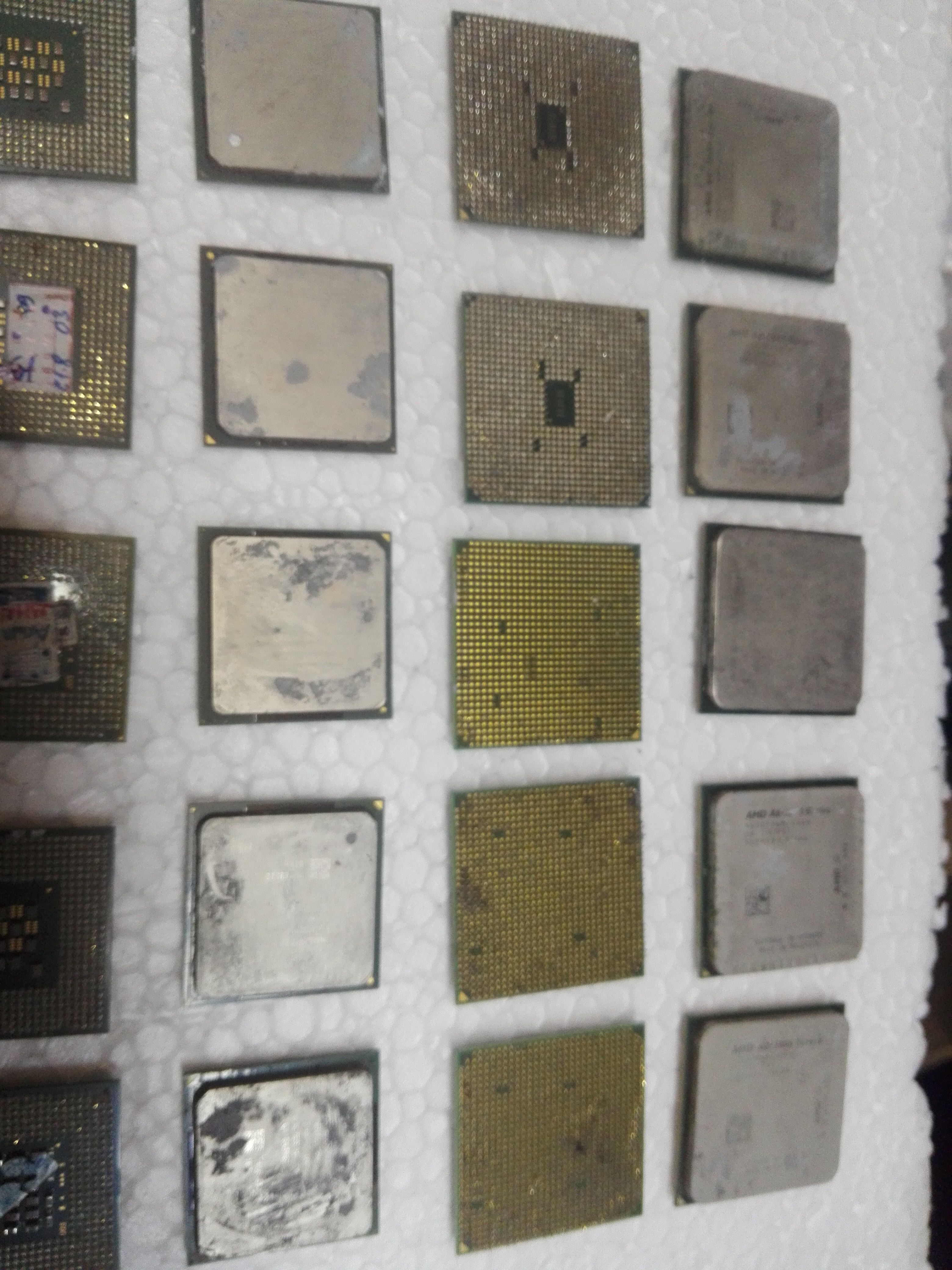 Chip CPU AMD Có Chân Hỏng Đời Cổ Cho Phân Kim Sưu Tầm Nghiên Cứu