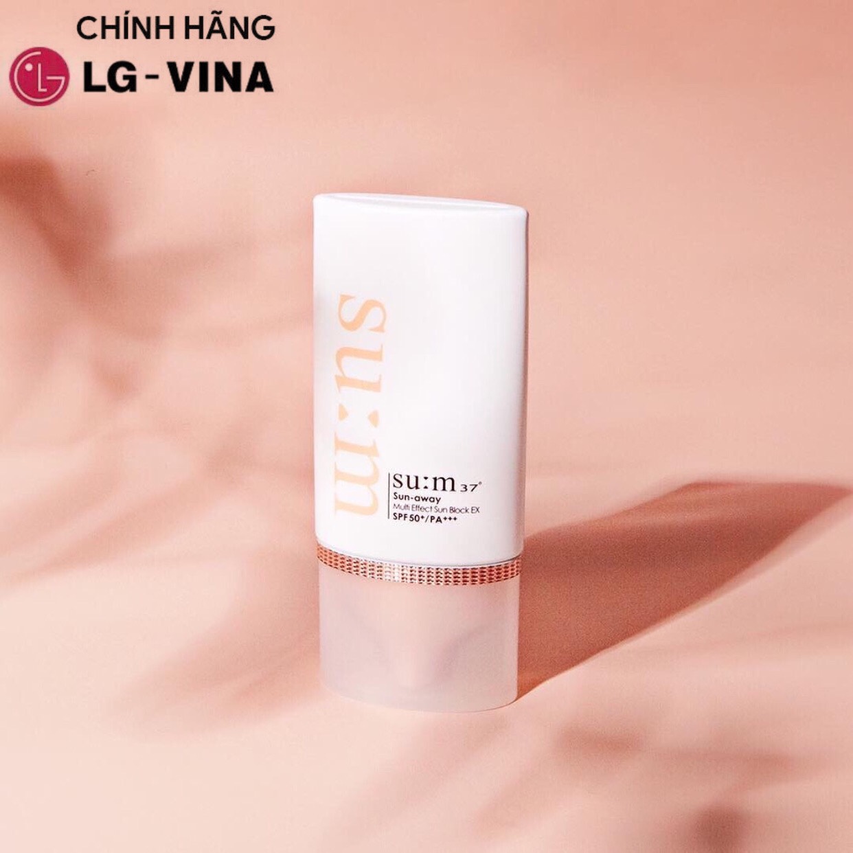 Kem chống nắng sun away multi effect sun block 50ml, spf50+/pa+++, thay kem lót nâng tone da