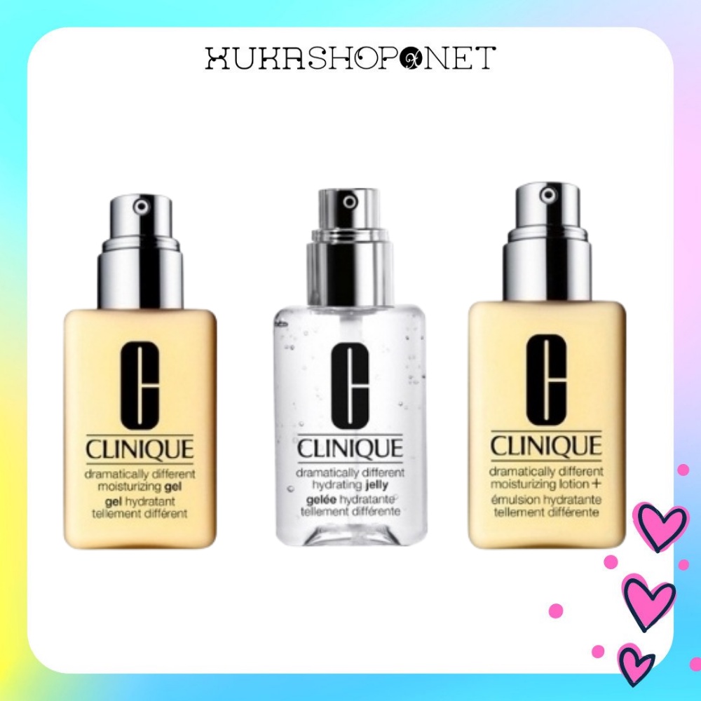 Kem Dưỡng Ẩm Clinique Dramatically Different Moisturizing Gel Cho Da Dầu Da Khô 125ml