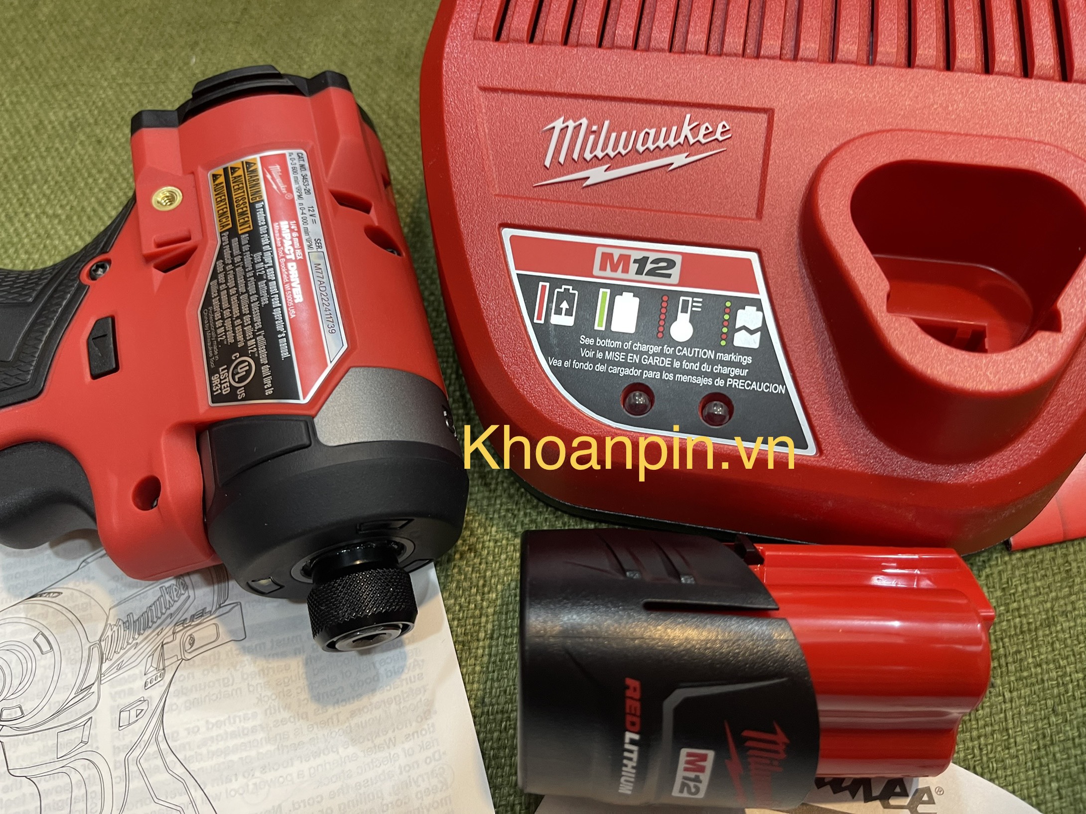 Máy vặn vít Milwaukee 3453-22