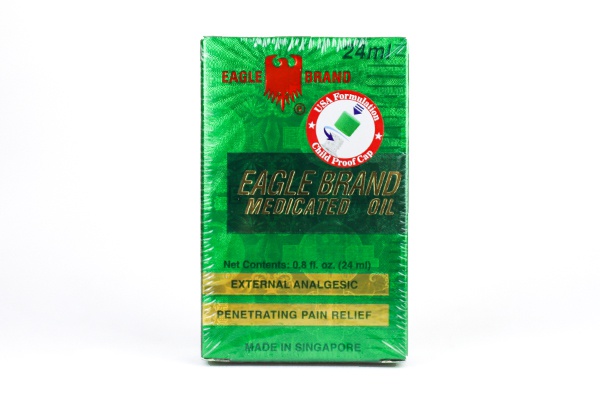 Dầu Gió Xanh 2 Nắp Eagle Brand [Mỹ] 24ML