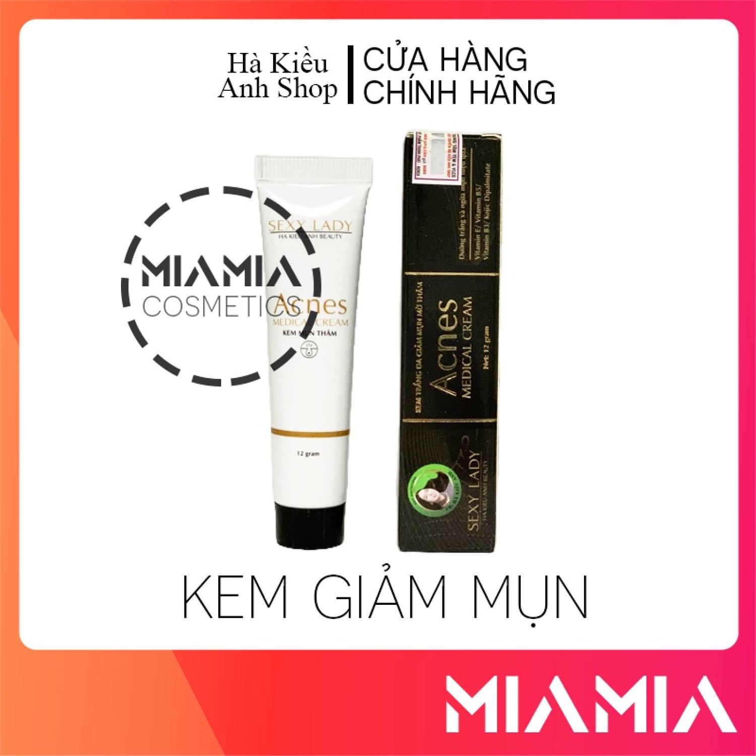 Kem giảm mụn ances hà kiều anh shop chính hãng