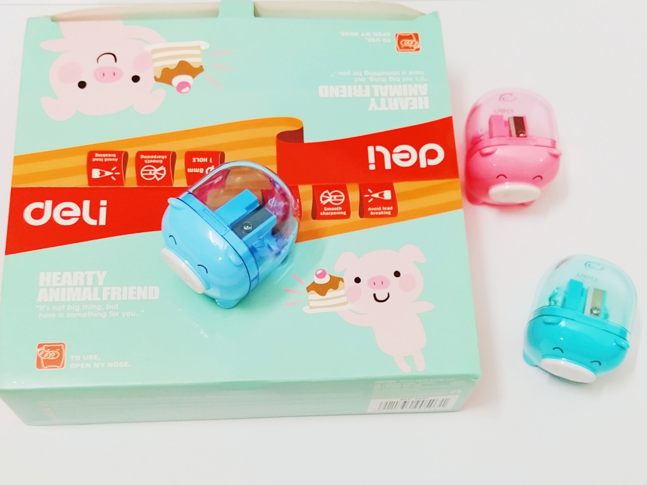 [HCM]Combo 2 SP gồm 1 Chuốt chì Deli cao cấp + 1 Bộ 4 Gôm
