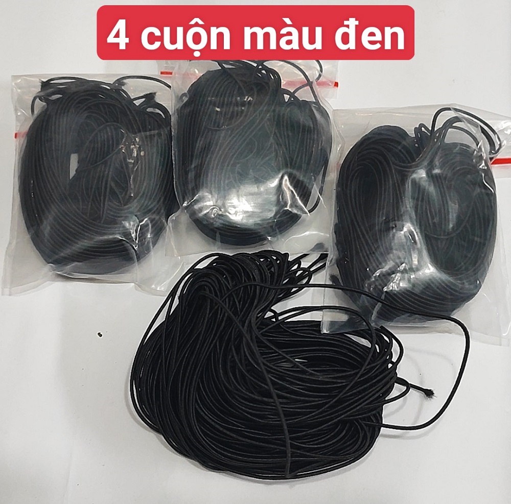 Dây thun xỏ chuỗi hạt 1mm / Dây tạo mẫu tóc thời trang