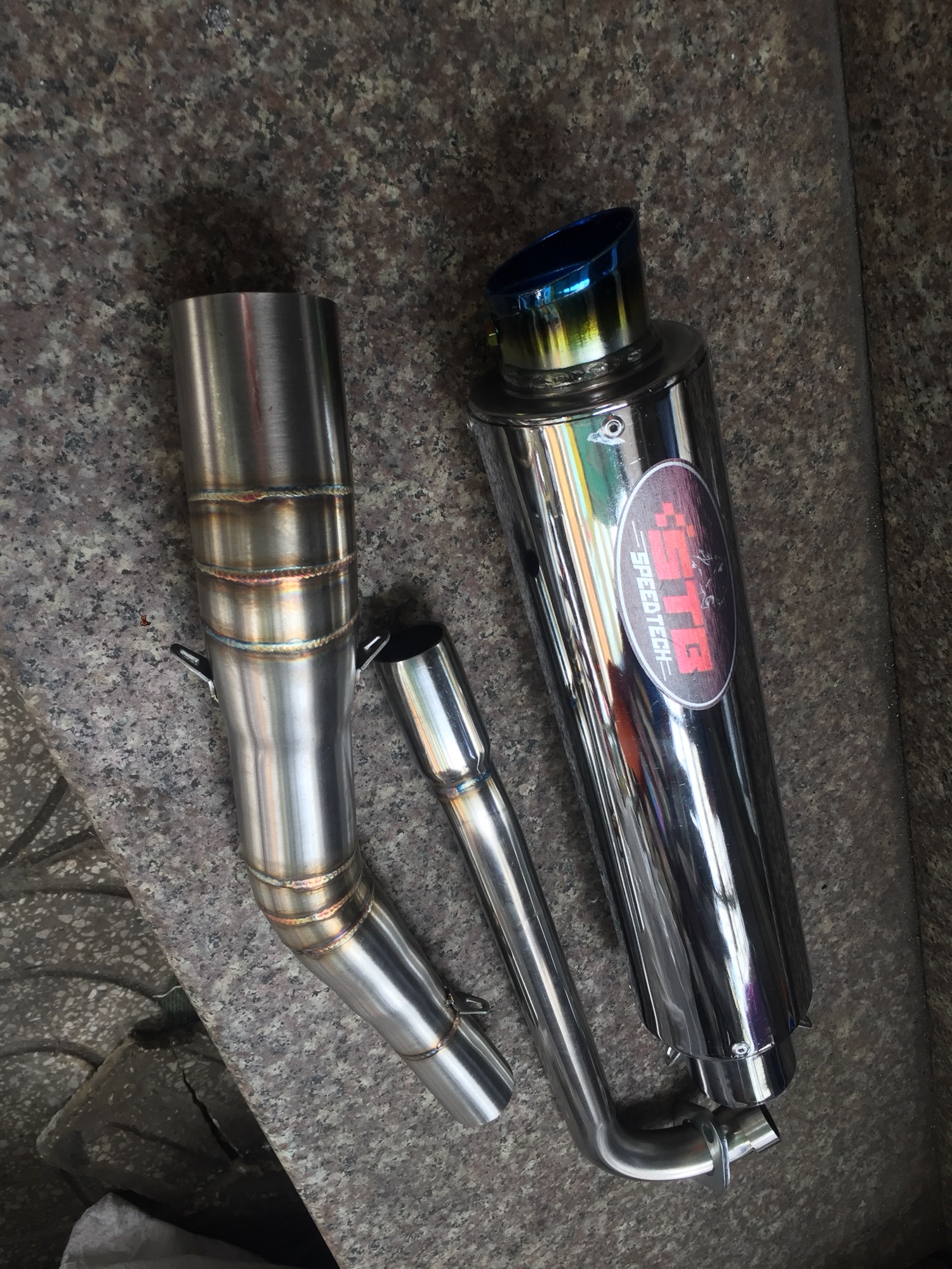 Combo Lon Pô STB + Cổ 2 Khúc  A110 Blade RSX ws110 dream wave sirus