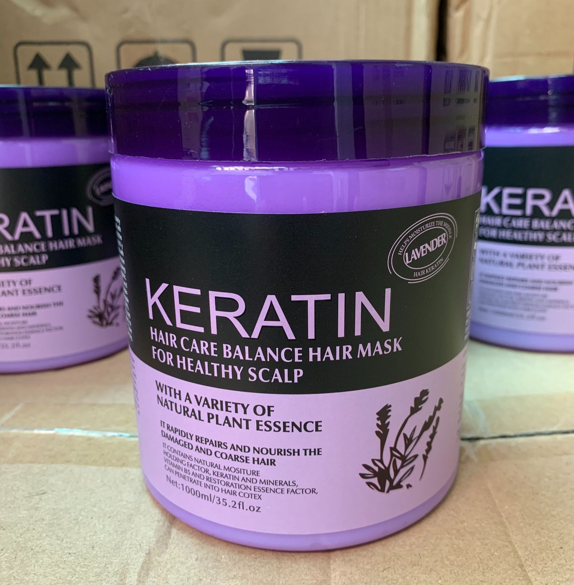[HCM]Hấp Dầu Keratin Tím Hương Lavender 1000ml