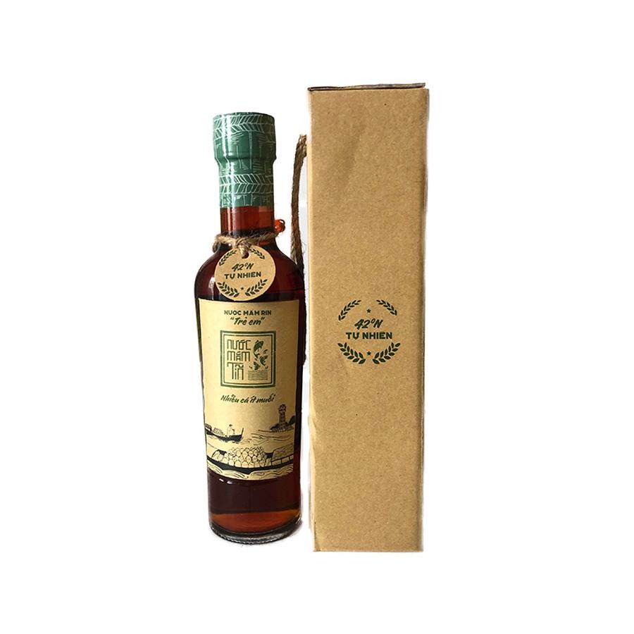 Nước mắm Tĩn Phan Thiết trẻ em 42 độ đạm xách 2 chai 250ml