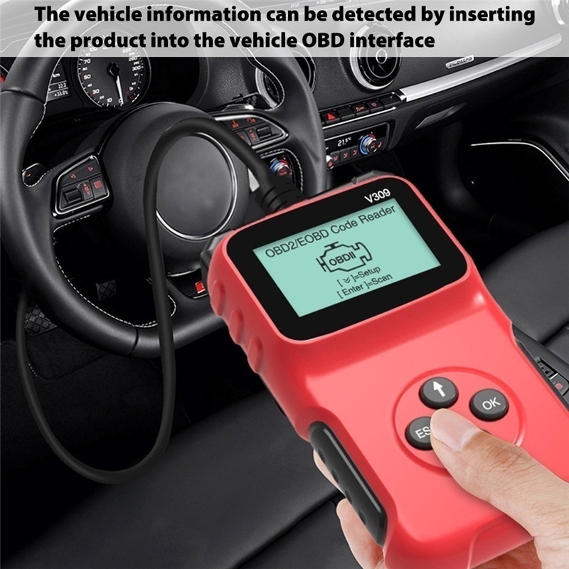 Phụ Kiện Xe Hơi, Máy Quét Công Cụ Chẩn Đoán Đầu Đọc Mã Xe Hơi OBD2 Phổ Thông