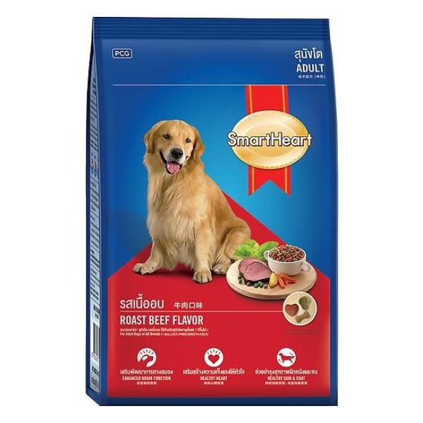 [HCM]Thức ăn hạt cho Chó lớn ROAST SMARTHEART gói 400g - Vị Thịt Bò - [Nông Trại Thú Cưng]