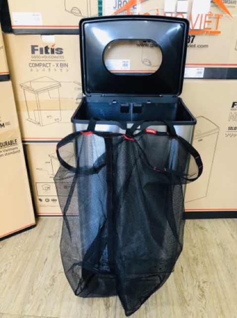 [HCM]Thùng Đựng Đồ Giặt Fitis Larry Inox