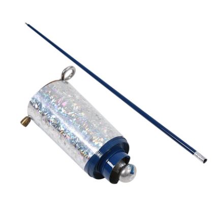 [HCM]Ảo thuật gậy Dụng cụ ảo thuật sân khấu : Khăn thành gậy thép xanh dương