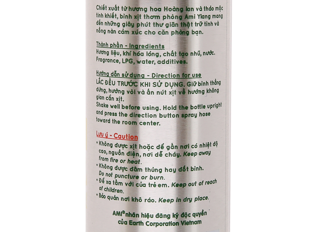 Xịt Thơm Phòng Ami Chai 280ml