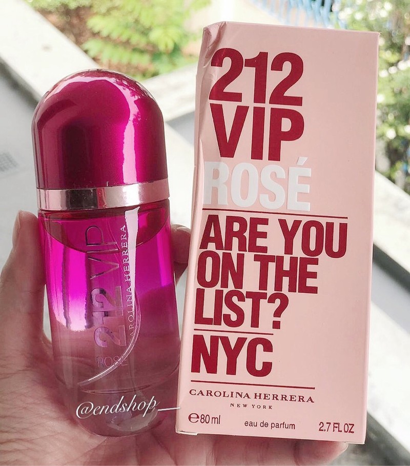 nước hoa nữ 212 vip rose  cao cấp