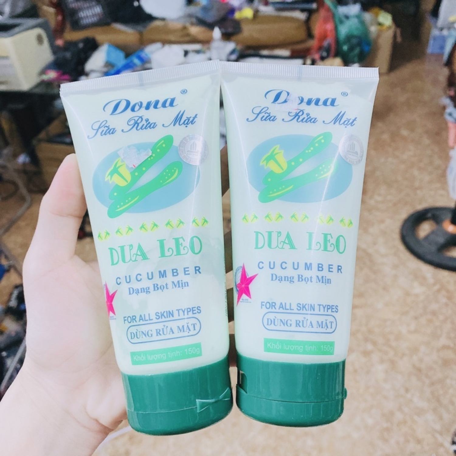 Sữa rửa Mặt Dưa Leo LYOLAN
