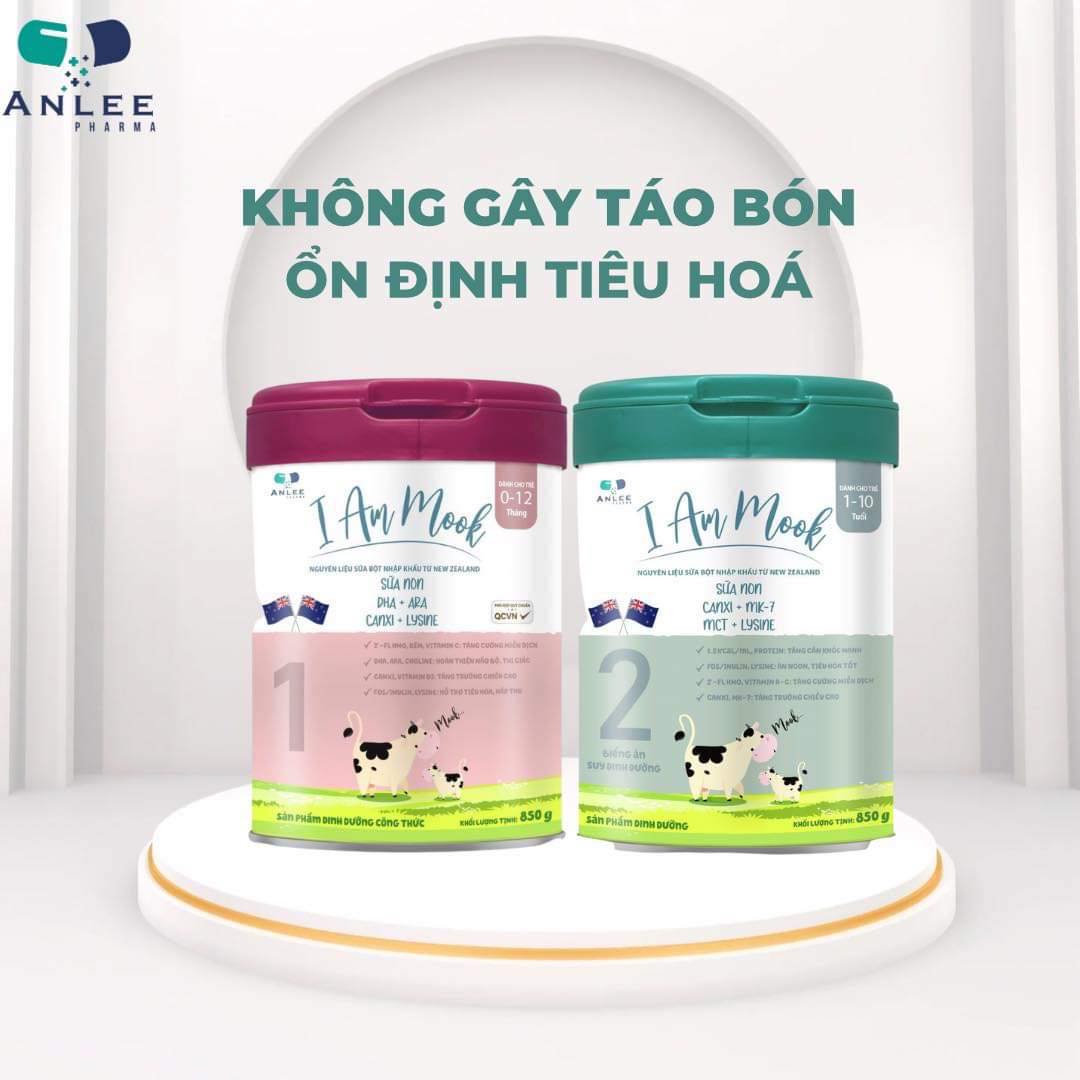 Sữa cao cấp I AM MOOK dành cho trẻ dưới 12 tháng.