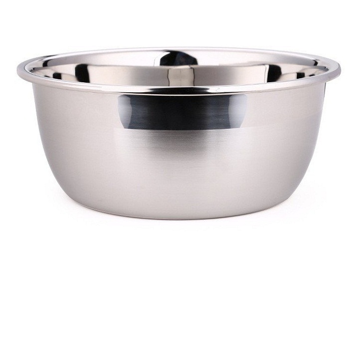 Âu inox trộn bột 24 cm