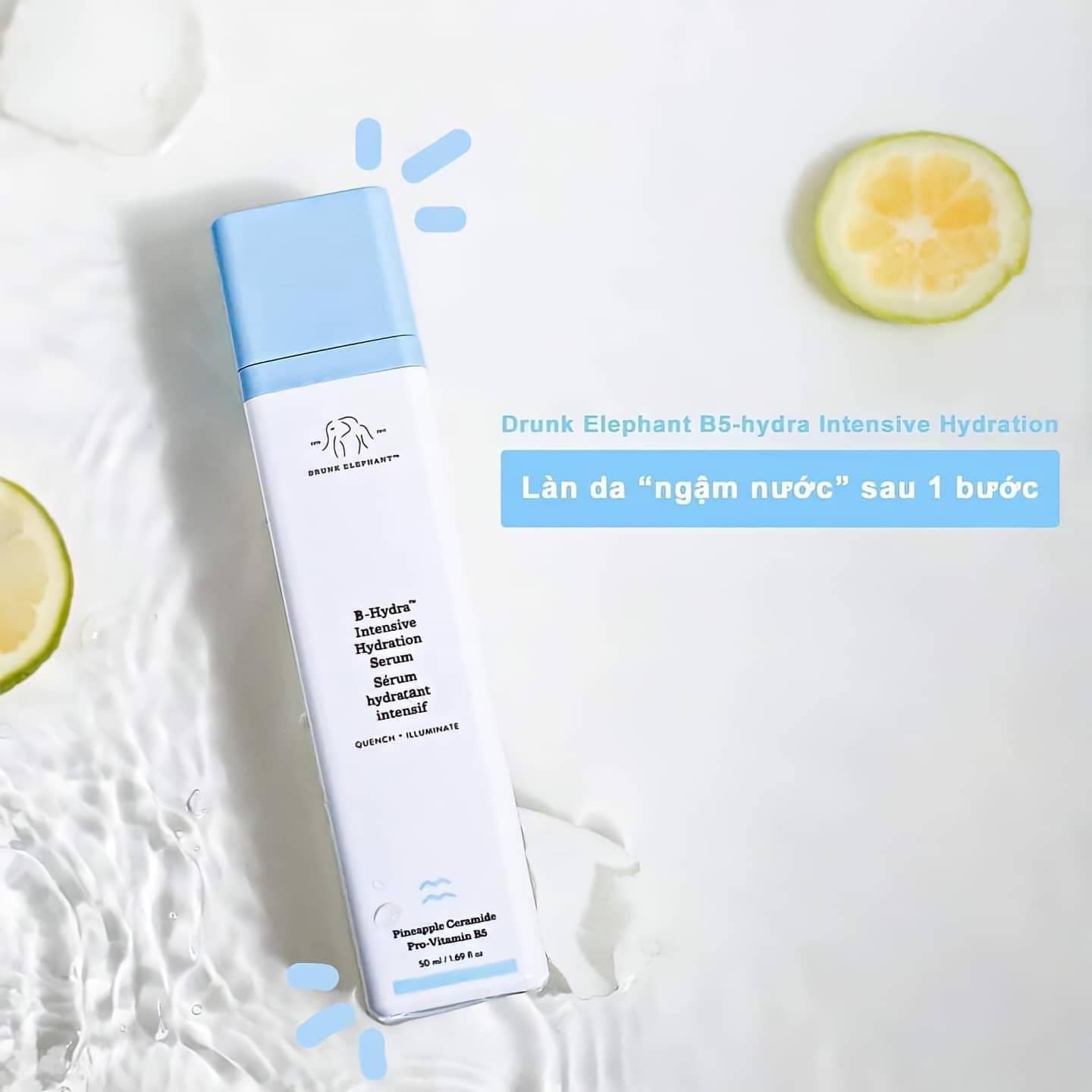 [Chiết-Gốc] Serum cấp nước phục hồi da Drunk Elephant B-Hydra Intensive Hydration