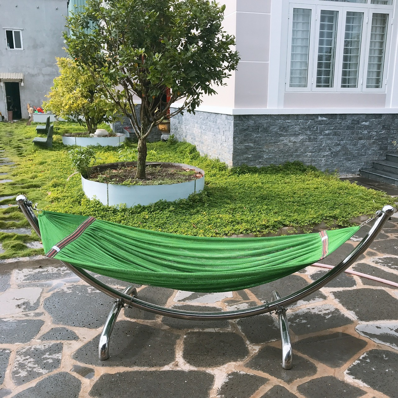 Võng xếp Vầng Trăng Khuyết inox 201