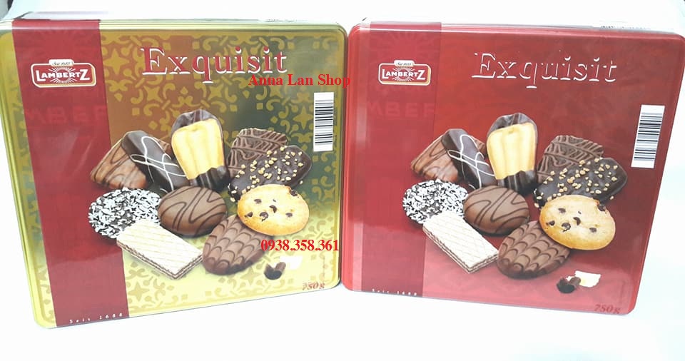 [HCM]Bánh quy Lamberz Exquisit - Đức (750g)(date 7/24)