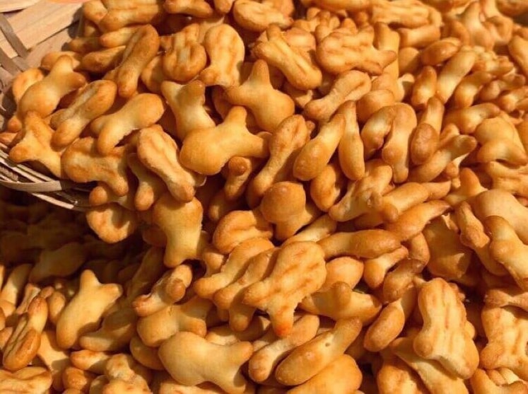 BÁNH CÁ MẶN TUỔI THƠ  250g Bò Đội Nón