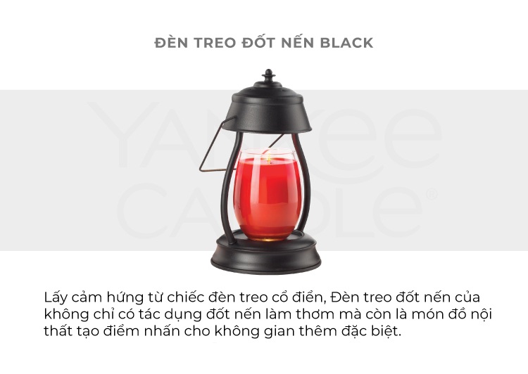 Đèn đốt nến Yankee Candle (nhiều mẫu tùy chọn)