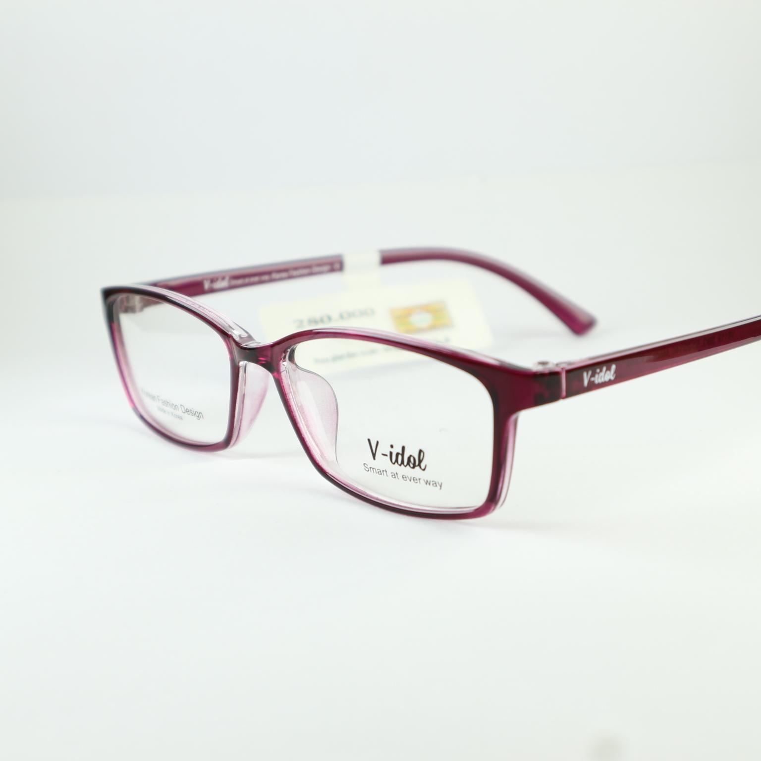 Gọng kính V-idol V8119 SBG ( màu đỏ rượu vang )