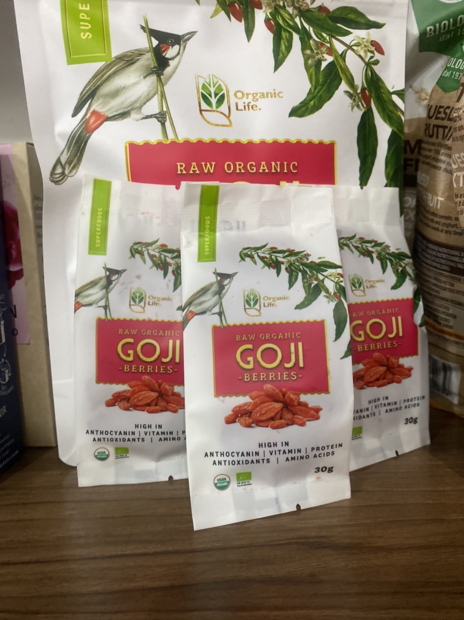 Kỷ Tử Đỏ Hữu Cơ Organic Life 200g
