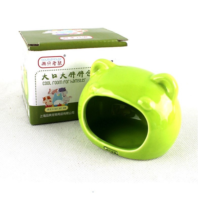 Nhà Ngủ Sứ Nhiều Màu Cho Hamster