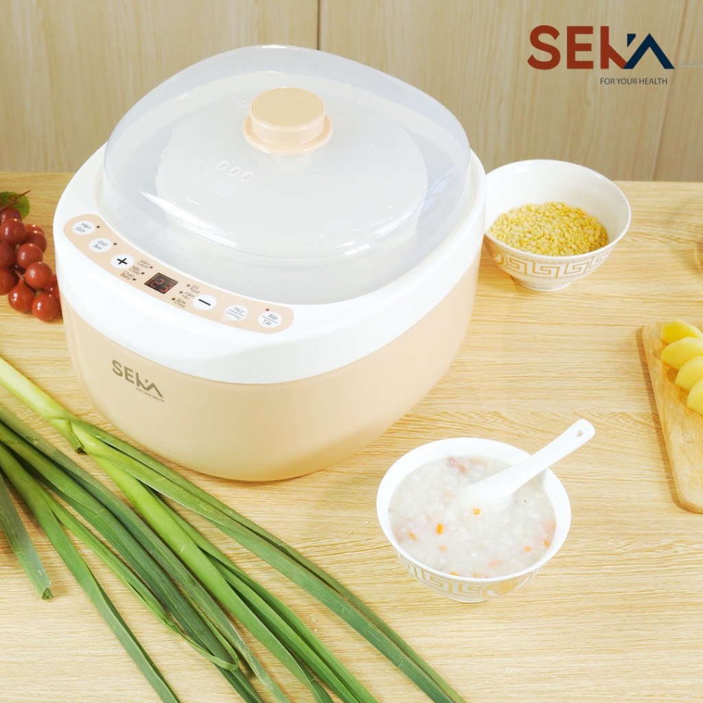 Nồi nấu cháo chậm Seka 2 Lít