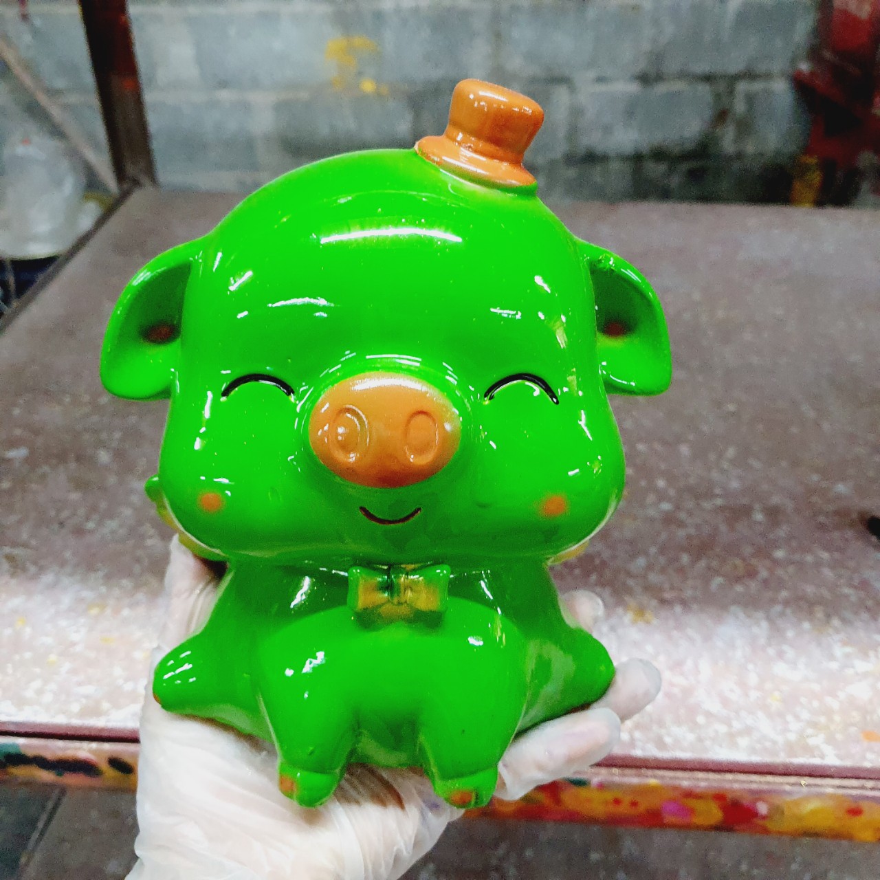 [Freeship Max] Heo đất đựng tiền hình heo thiên thần cánh [heodatyeuthuongonline]