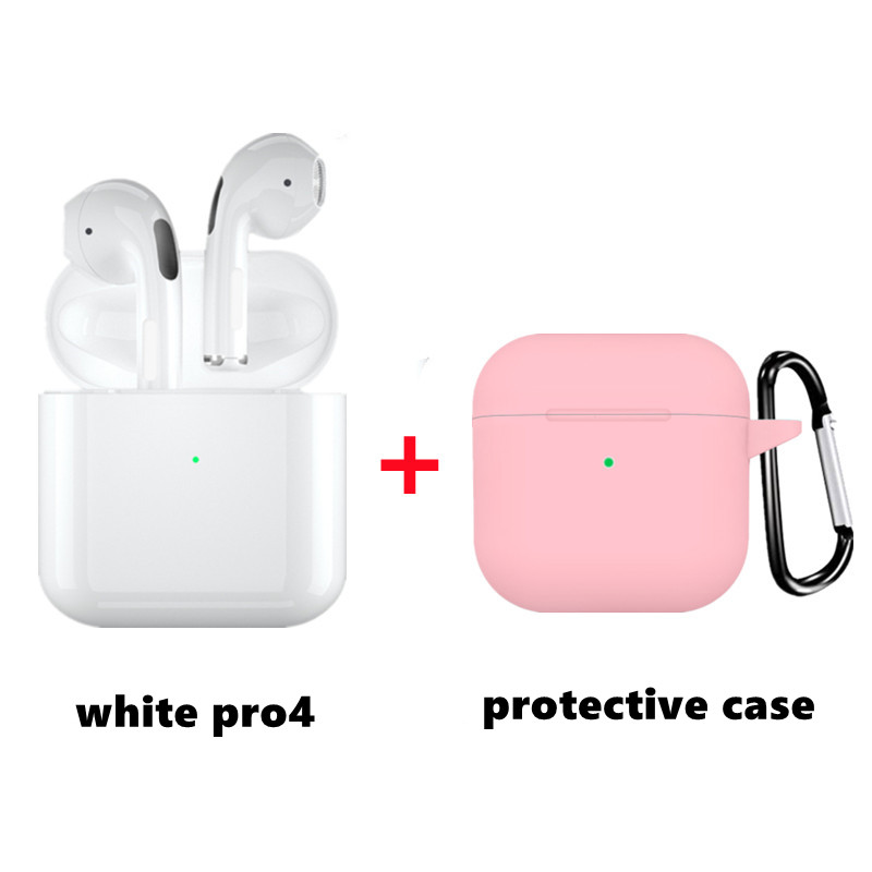 Không khí pro 4 tws không dây tai nghe nhét trong tai mini nụ tai nghe loại bỏ tiếng ồn tai nghe nhét tai chống nước tai nghe phù hợp cho điện thoại blueto
