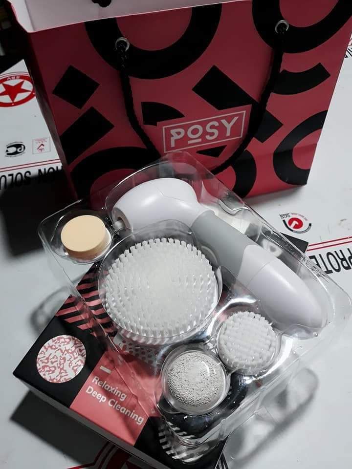 Máy Rửa Mặt đa năng Posy 4 Đầu Cọ