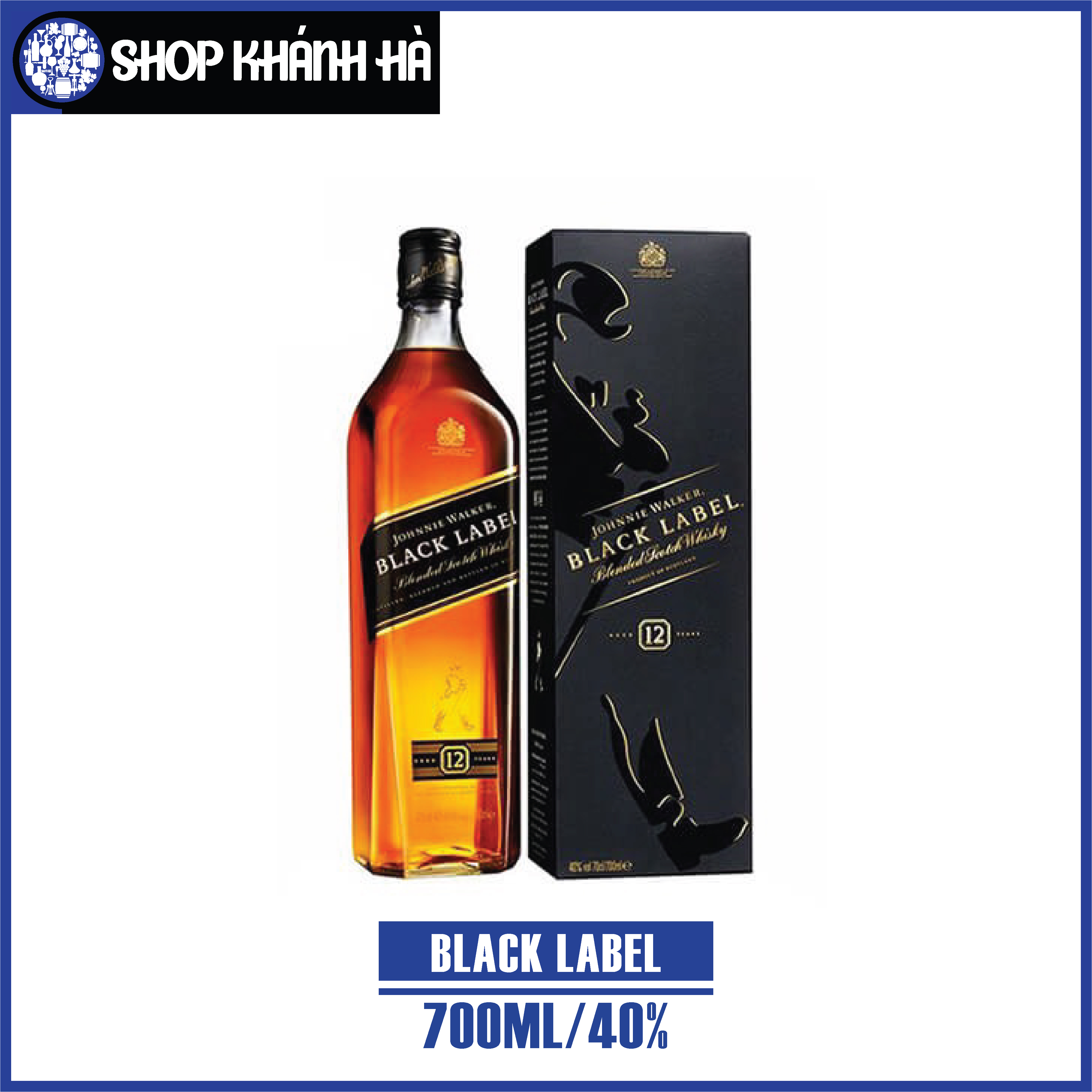 [Shop Khánh Hà] BLACK LABEL - CHAI/700ML - 40